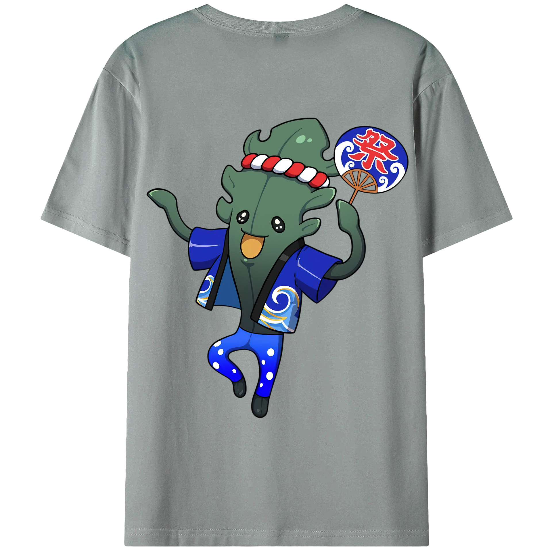 （画像用） 妖怪ウォッチ Yo-kai Watch 綿100％ メンズ半袖Tシャツ（バックプリント） 通気性